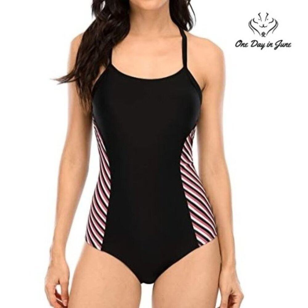 Beautyin Athletic One Piece Swimsuit Size XL